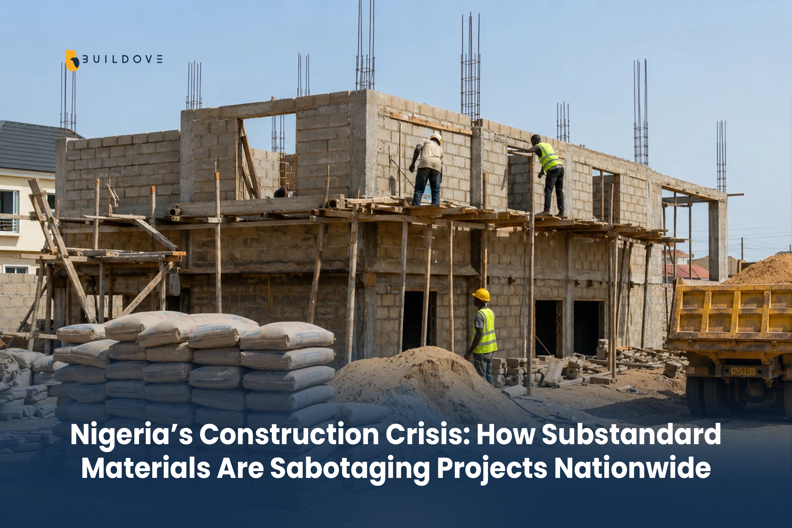 Nigeria’s Construction Crisis: How Substandard Materials Are Sabotaging Projects Nationwide